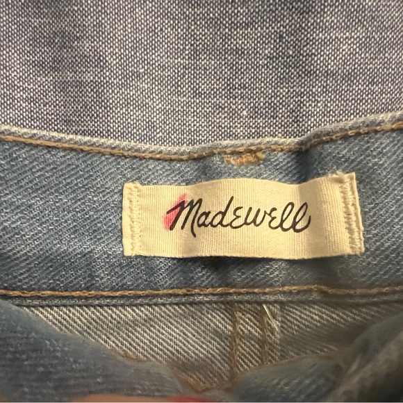 Madewell Shorts Womens Plus Size 32 Relaxed Jean Denim Light Wash - Picture 3 of 4